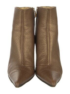 Vintage Dolce and Gabbana Bronze boots Sz 41